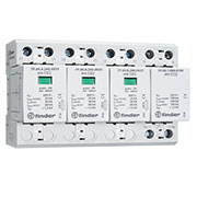 7P.04.8.260.1025, Устройство защиты от импульсных перенапряжений УЗИП тип 1+2 (3 варистор/искровый р