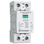 7P.01.8.260.1025, Устройство защиты от импульсных перенапряжений УЗИП тип 1+2 (1 варистор/искровый р