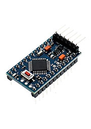 Arduino Pro Mini, (ATmega328P), 5В с тактовой кнопкой