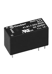 41.81.7.024.9024, Низкопрофильное твердотельное реле; монтаж на плату; шаг 5мм; выход 5A(24В DC);вхо