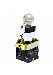 573989, Переключатель NP2-BG33, 3 положения фиксацией, 2НО, IP40