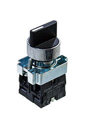 573982, Переключатель NP2-BD33, 3 положения фиксацией, 2НО, IP40