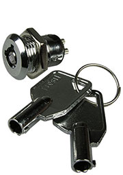 SJ-0603 (SJ-0601), Выключатель-замок электрический для РЭА с ключом 2 контакта