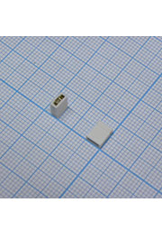 L-KLS1-203A-C-W-6.5, ДЖАМПЕР-6cb(2.54mm) белый; H=6.0 - 6.5 мм