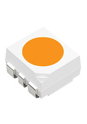 RF-A4T35-R15E-R4, светодиод 3535, PLCC-6, 615нм (красный), 2-2.6В, 21.8-33.4лм@150мА, 120град, AEC-Q