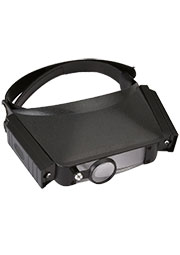 8PK-MA003(N), Лупа налобная 1.8x/2.3x/4.8x с подсветкой