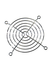 GT-92, Решетка для вентилятора 92x92, металл (никель/хром)