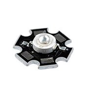 ARPL-STAR-1W, UV400,  UV-диод 1W, на радиатор