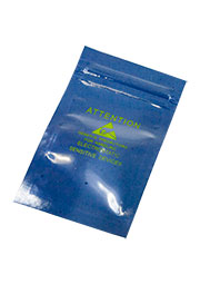 ASMZ-L ESD 60х100мм, Антистатический пакет металлизированный с ЛОГО, zip lock