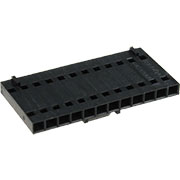 1-104257-1, розетка на провод 2,54 мм,  12 pin  для обжима 104480-9,  2-42937-3661