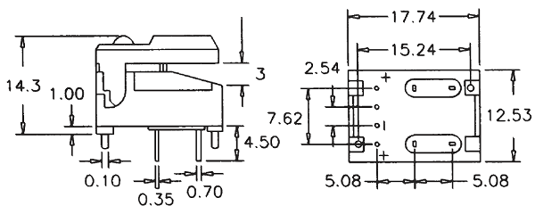 MP86B0GH-G, кнопка без фиксации серая 24В 12mА