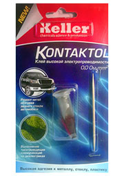 Контактол-авто, клей токопроводный на серебре, 2г (май 2024г)
