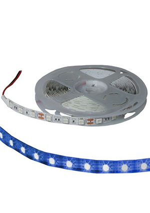 5050 300LED IP33 12V BLUE, Светодиодная лента RUICHI, 5050, 300 LED, IP33, 12 В, цвет синий, катушка