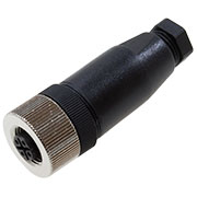 K-DOS-1204-G, разъем гнездо для датчика накидная гайка М8 4 контакта IP67 =DOS-1204-G