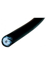 RG-58C/U коакс.каб.жила Cu 50 Ом черн. бухта 100м, RG-58C/U, коакс.каб.,жила Cu, 50 Ом, черный бухта