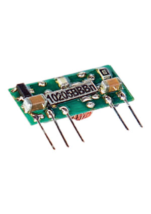 10205ВВВп, DC/DC преобразователь 1Вт, выход 12/-12В, ток 0.04А, вход 4.5-5.5В