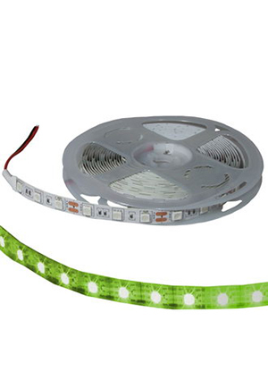5050 300LED IP33 12V GREEN, Светодиодная лента RUICHI, 5050, 300 LED, IP33, 12 В, цвет зелёный, кату