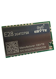 E28-2G4T27SX, UART 7 км 2,4 ГГц 27 дБм SMD 25*40,5 мм LoRa беспроводной передатчик РФ модуль