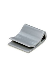 FC-20, клипса самоклеящаяся для плоского кабеля 20x24мм серая