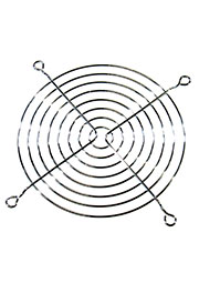 GT-120, Решетка для вентилятора 120x120, металл (никель/хром), аналог FG-120/M