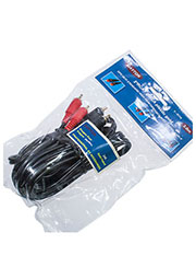 3-0174-3.0, Шнур A/V 2-2 RCA plastic-gold, d=4 мм, 3.0 м