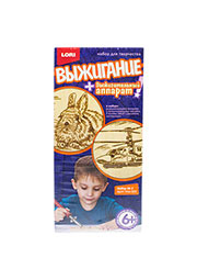 НАБОР ДЛЯ ВЫЖИГАНИЯ (ВЕРТОЛЕТ  КРОЛИК)