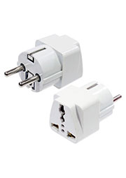 A-7 ПЕРЕХОДНИК СЕТЕВОЙ 250В/16А БЕЛЫЙ