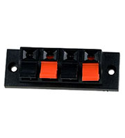 CH1-0402B, клеммник нажимной 4 контакта 24х70мм (аналог для MPT-262)