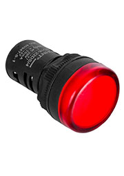 592375, Индикатор ND16-22DS/4 красный АС400В