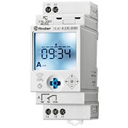 12.61.0.024.0000, Реле времени цифровое недельное; монтаж на рейку 35мм; 1СO 16A; питание 24B AC/DC;
