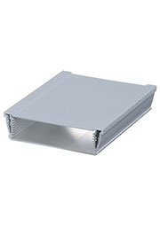 94111000, ASP 830-1000 Профиль корпуса Alusyle RAL 9006, серебристый