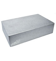 B019, корпус для РЭА 275x175x65мм алюминиевый