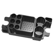 1648151-1, Корпус разъема без контактов, 125 A, 40 Position, 8.26 mm / 9.91 mm / 8.89 mm [.325 in /