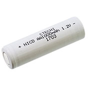 AA1000, аккумулятор NiCd  1,2В,1000мАч 50*14.5мм