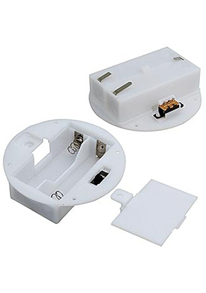 AA*2 switch D67*18mm, Батарейный отсек RUICHI AA*2 switch D67*18 мм, закрытый