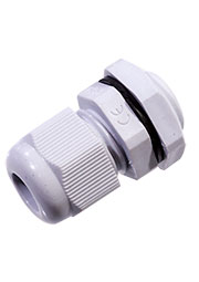 07-8009, кабельный ввод  PG-9 (4-8 мм) серый