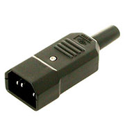 CH1-0463, евровилка сетевая на кабель (аналог для K2416)