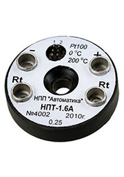 НПТ-1.6А(НСХ-PT100), нормирующий преобразоват с пультом ПП-1 -70..+70С