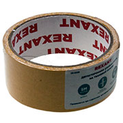 09-6338, Двухсторонний скотч, тканевая основа 38 мм, ролик 5 м