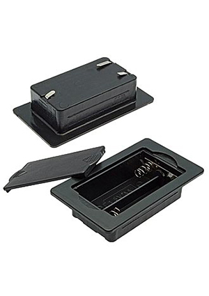 AA*2 75*44*18mm, Батарейный отсек RUICHI AA*2 75*44*18 мм, закрытый