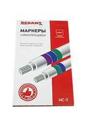 07-4205, Крепеж кабеля плоский 5 х 2 мм, белый (упак. 50 шт)