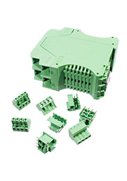 AK-DR-30, Корпус пластиковый PA66 на DIN-рейку 110*100*46