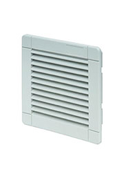 7F.07.0.000.2000, Фильтр на вытяжке для щитовых вентиляторов; версия EMC; размер 2; степень защиты I