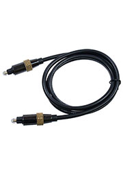 3-0288-1.0, Шнур TOSLINK-TOSLINK металл коннектор, d=5 мм, 1.0 м