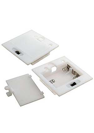 AAA*3 switch 62*62*14mm, Батарейный отсек RUICHI AAA*3 switch 62*62*14 мм, закрытый