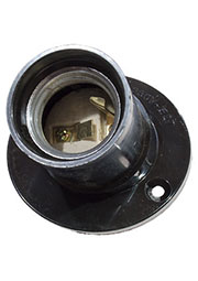 5565280, Патрон электрический Е27 настенный карболитовый 4А 250 В