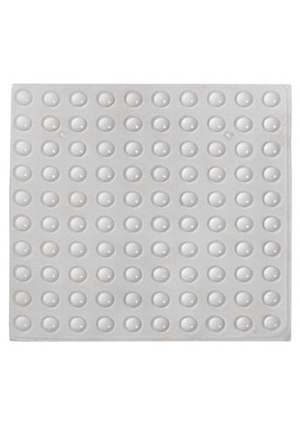 RF-R05020, Силиконовая (IR) ножка приборная RUICHI RF-R05020, круглая, 5x2 мм, самоклеющаяся, прозра