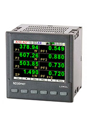 N43 11100M0, измеритель параметров 3хфазной сети на DIN-рейку