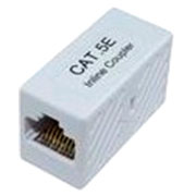 HYC-N01111 (NC-IC1A-E/WH), Проходной адаптер RJ45 (8P8C) CAT.5e гнездо-гнездо