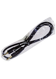 3-0015G-0.5, Шнур шт 3.5 st-шт 3.5 st plastic-gold, d=4 мм, 0.5 м